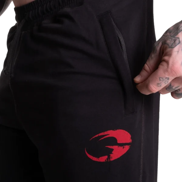 Vintage Sweatpants Black_Red 2 (Custom)