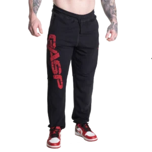 Vintage Sweatpants Black_Red (Custom)