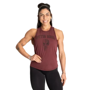 BB Skull Empire Tank Maroon (Custom)