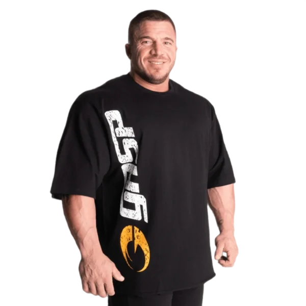 Iron Tee Black (Custom)