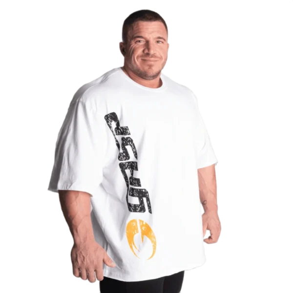 Iron Tee White 1 (Custom)