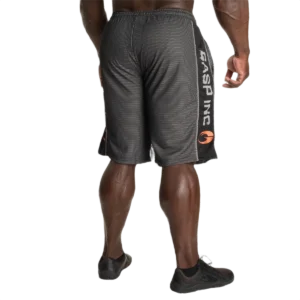 NO 1 Mesh Shorts Black_Grey 1 (Custom)