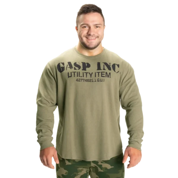 Thermal Gym Sweater Green (Custom)